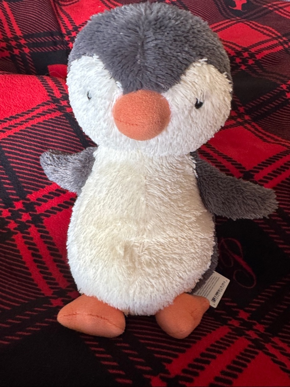 Jellycat Luxe Puppy Orlando + Peanut Penguin Medium Bundle - Picture 3 of 8